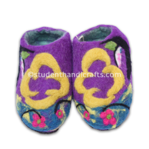 Felt Wool Slippers | Felt Products | Handmade in Nepal