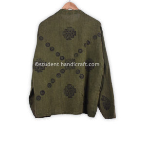 Cotton Shyma Block Print Kurtha | Kurtha | Handmade in Nepal