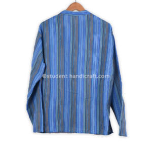 Dharkey Stripe Fine Kurtha | Kurtha | Handmade in Nepal