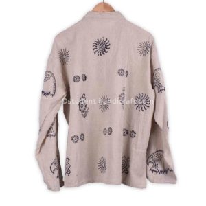 Fine Cotton Block Print Kurtha | Kurtha | Handmade in Nepal
