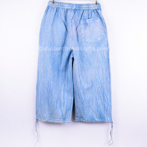 Blue Cotton Pant | Clothing | Handmade in Nepal