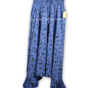Blues Design Cotton Trousers | Clothing | Handmade in Nepal