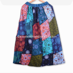 Multi Design Cotton Skirt