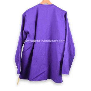 Cotton Purple Athletic Kurtha | Kurtha | Handmade in Nepal