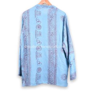 Lord Buddha Printed Cotton Kurtha | Kurtha | Handmade in Nepal