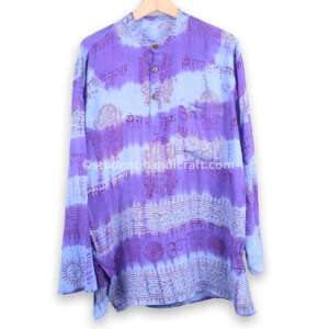 Hare Ram Print Cotton Kurtha