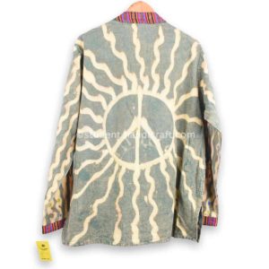Cotton Sun Web Bhutani Kurtha | Kurtha | Handmade in Nepal