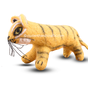 Felt Cute Tiger Doll | Felt Products | Handmade in Nepal