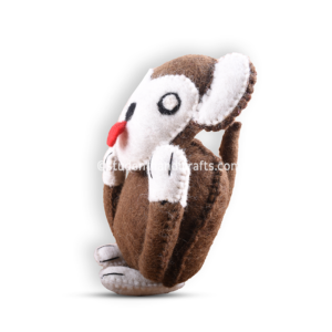 Felt Cute Monkey Doll | Felt Products | Handmade in Nepal