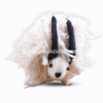 Felt White Sheep Doll