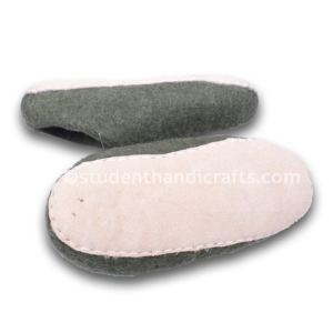 Wool Felt Slippers | Felt Products | Handmade in Nepal