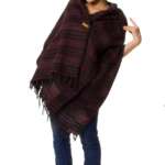 Chocolaty Stylish Woolen Poncho