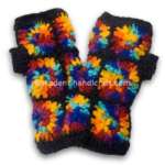 Flower Design Woolen Hand Knitter