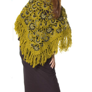 Woolen Crochet Poncho | Poncho | Handmade in Nepal