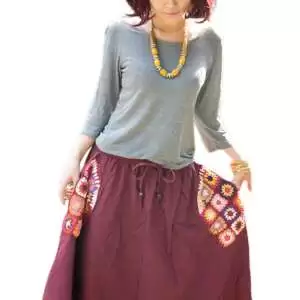 Nepali Cotton Skirt