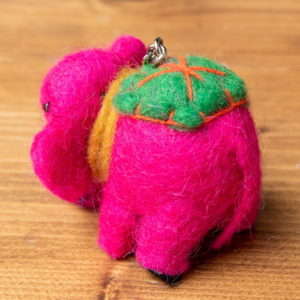 Felted Key Ring | Felt Products | Handmade in Nepal