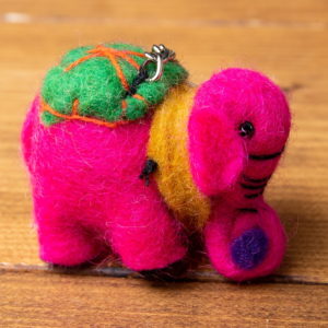 Felted Key Ring | Felt Products | Handmade in Nepal