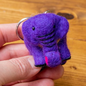 Felted Key Ring | Felt Products | Handmade in Nepal