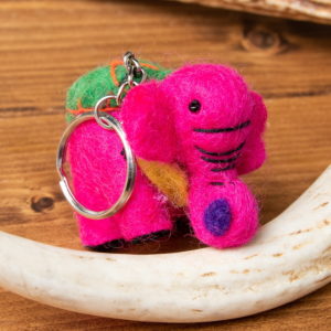 Felted Key Ring | Felt Products | Handmade in Nepal