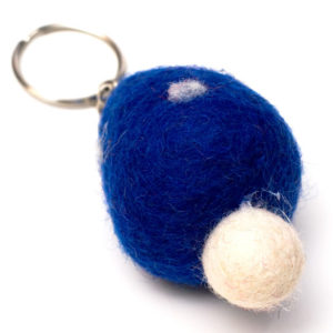 Nepalese Felted Key Ring | Felt Products | Handmade in Nepal