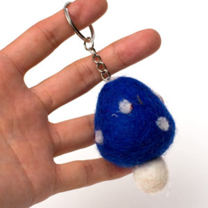 Nepalese Felted Key Ring | Felt Products | Handmade in Nepal