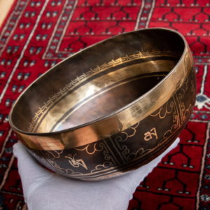 Tibetan antique singing bowl [Scale: Ab] | Singing Bowl | Handmade in Nepal