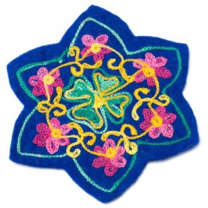 Nepalese Felted Coaster | Felt Products | Handmade in Nepal