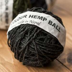 Color Hemp Ball-Black