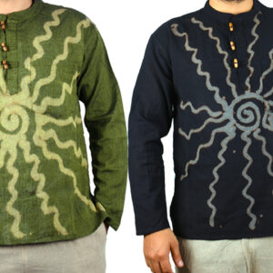 Blue Design Hoodies | Clothing | Handmade in Nepal
