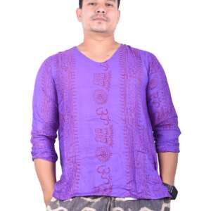 OM Printed Cotton Kurtha