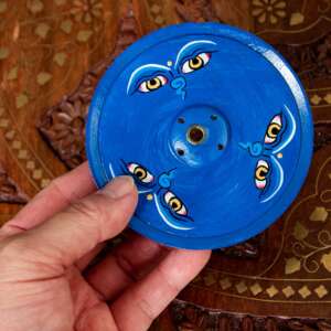 Nepalese incense stand-Buddha eye | Incense and Burners | Handmade in Nepal