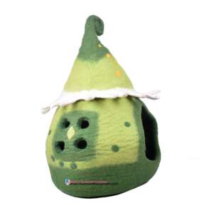Indoor & Outdoor Cat House | Felt Products | Handmade in Nepal