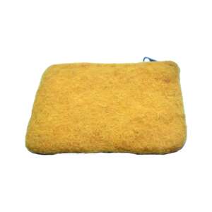 Yellow Felted Purse | Felt Products | Handmade in Nepal