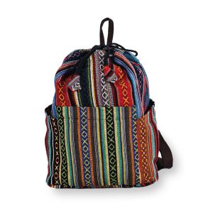 Cotton Drawstring Backpack