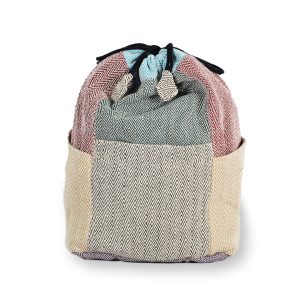 Cotton Drawstring Backpack