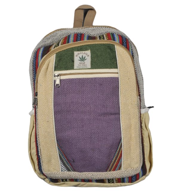 Hemp Cotton Backpack, Small