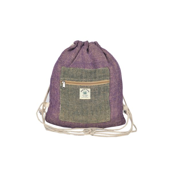 Cotton Drawstring Backpack