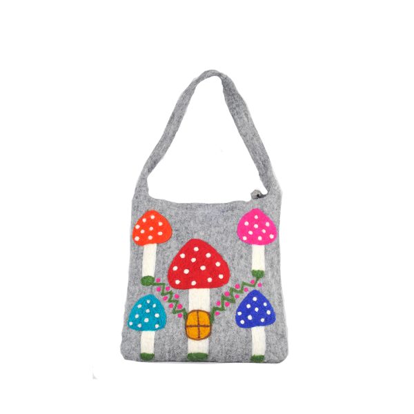Forest Fantasy Felt Purse