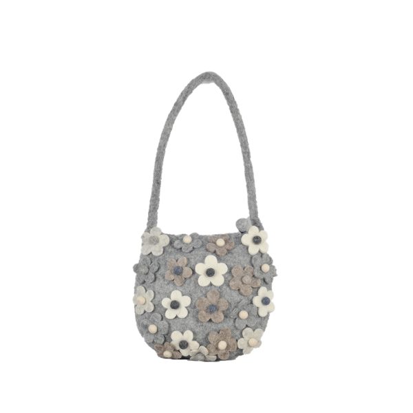 Blossom Meadow Felt Bag