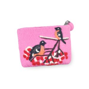 Felt Bird Song Purse