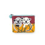 Felt Otter Pair Purse