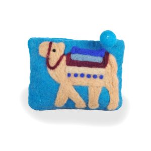 Desert Caravan Felt Purse