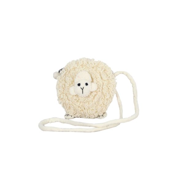 Fluffy Puppy Felt Purse