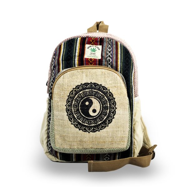Hemp Cotton Backpack, Medium