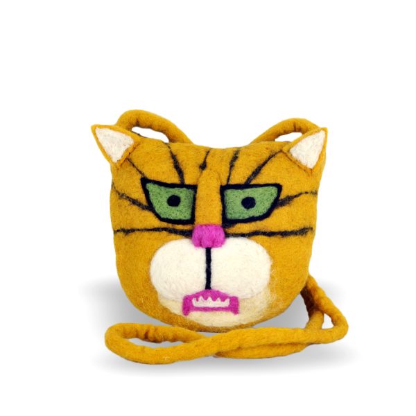 Felt Bag Cat Design
