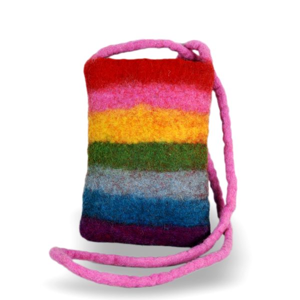 Colorful Felt Purse