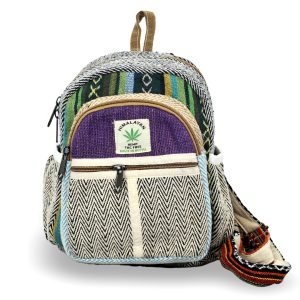 Hemp Cotton Backpack, Mini, Large