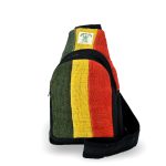 100% Hemp Crossbody Bag, Tricolor