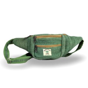 100% Hemp Fanny Pack, Green