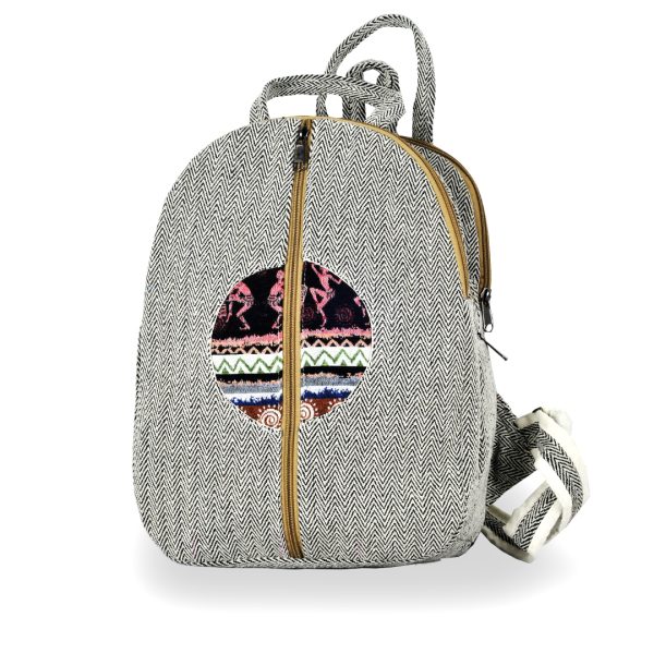 Hemp Cotton Backpack, Medium